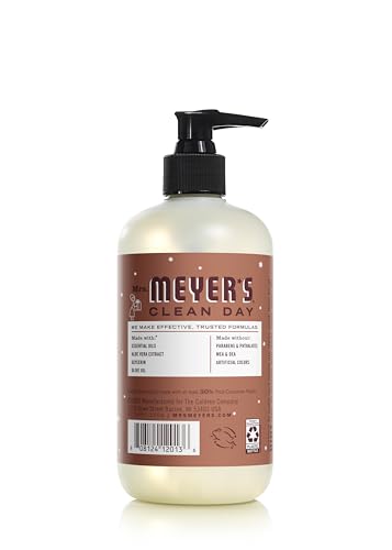 Mrs. MEYER'S CLEAN DAY Liquid Hand Soap, Gingerbread Scent, 12.5 fl oz (Pack of 3)