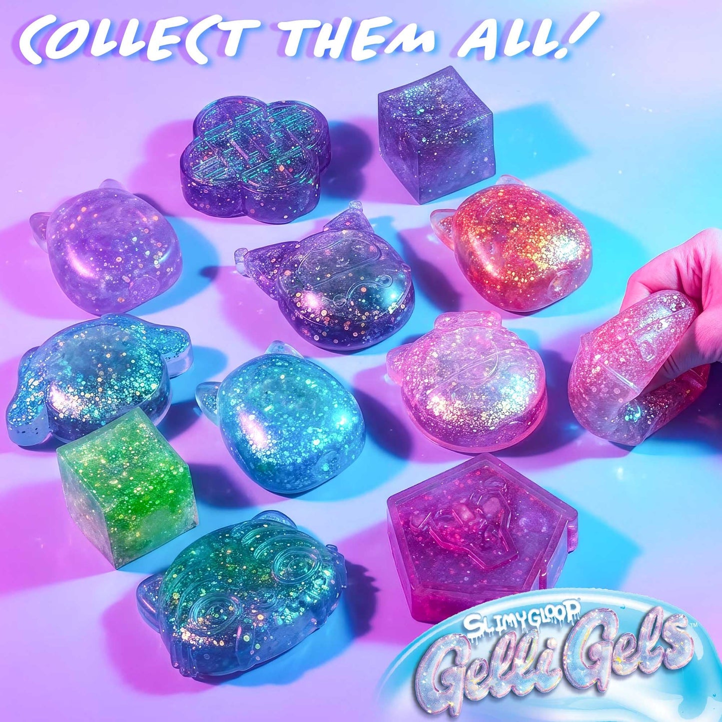 Hello Kitty® and Friends SLIMYGLOOP Gelli Gels – Kuromi™,