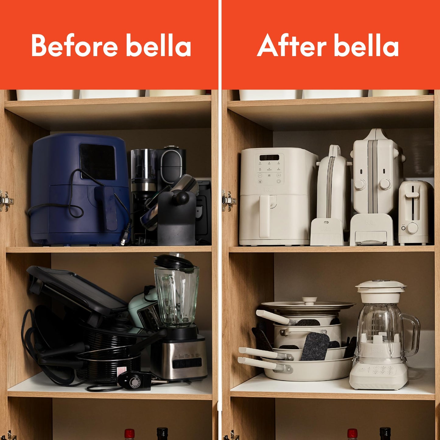 Bella Fits-Anywhere Slim Toaster, Oatmilk