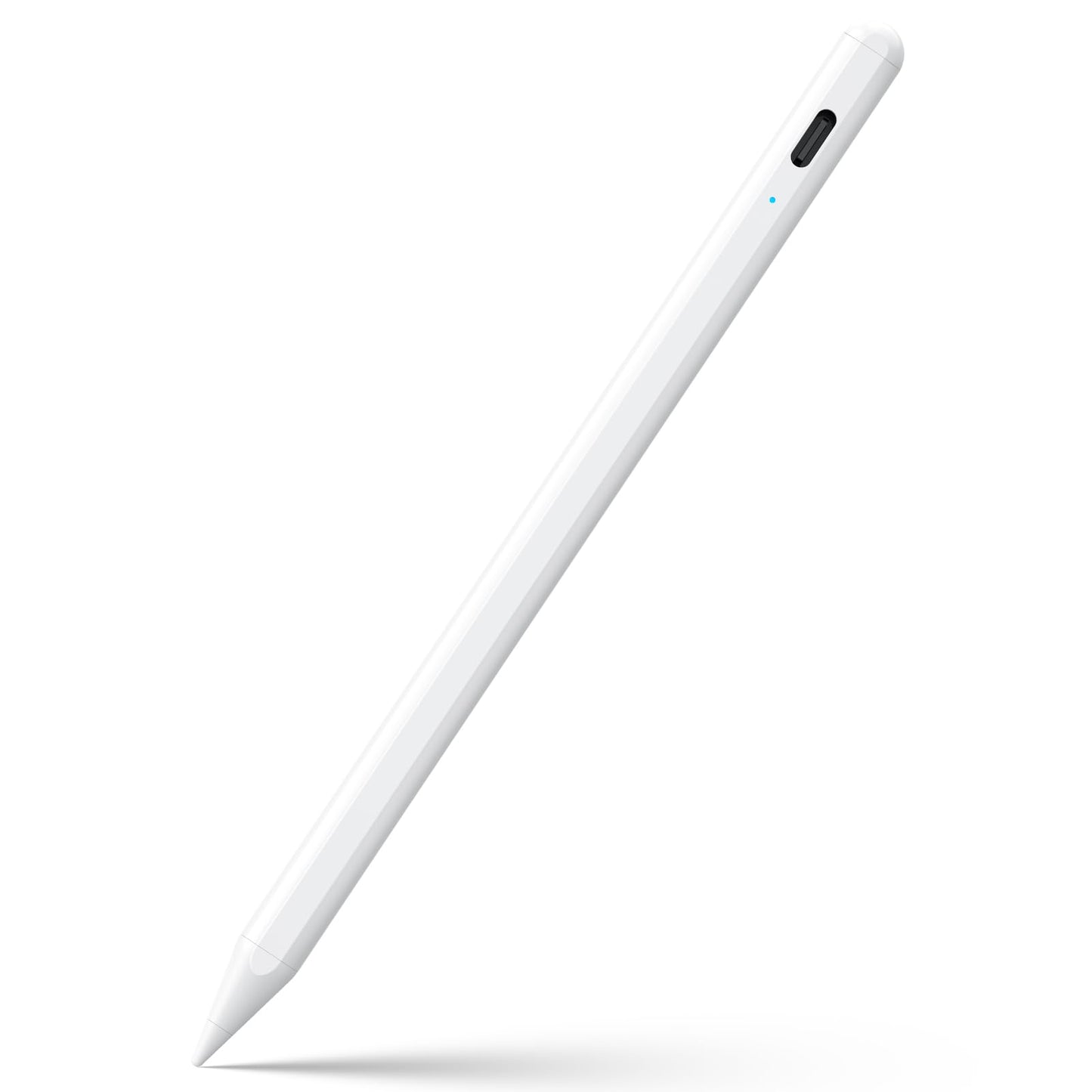 Jamjake Stylus Pen for iPad 6-11th Gen 2X Fast Charge, Palm Rejection-White
