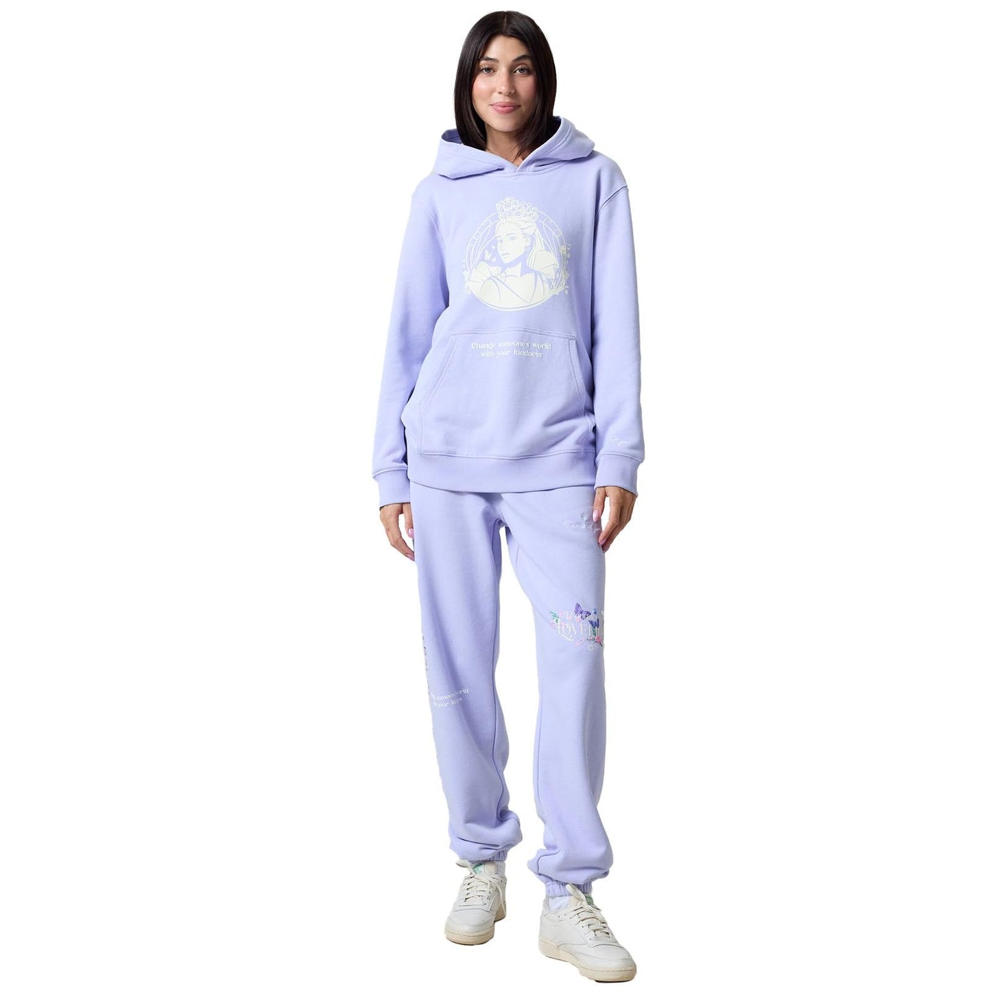 Samii Ryan Wicked x Glinda Change The World Hoodie, Blue, Large