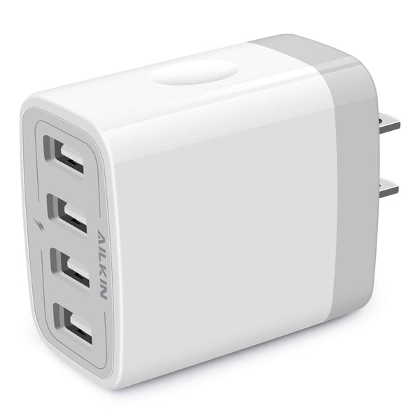Ailkin 4-Port USB Wall Charger