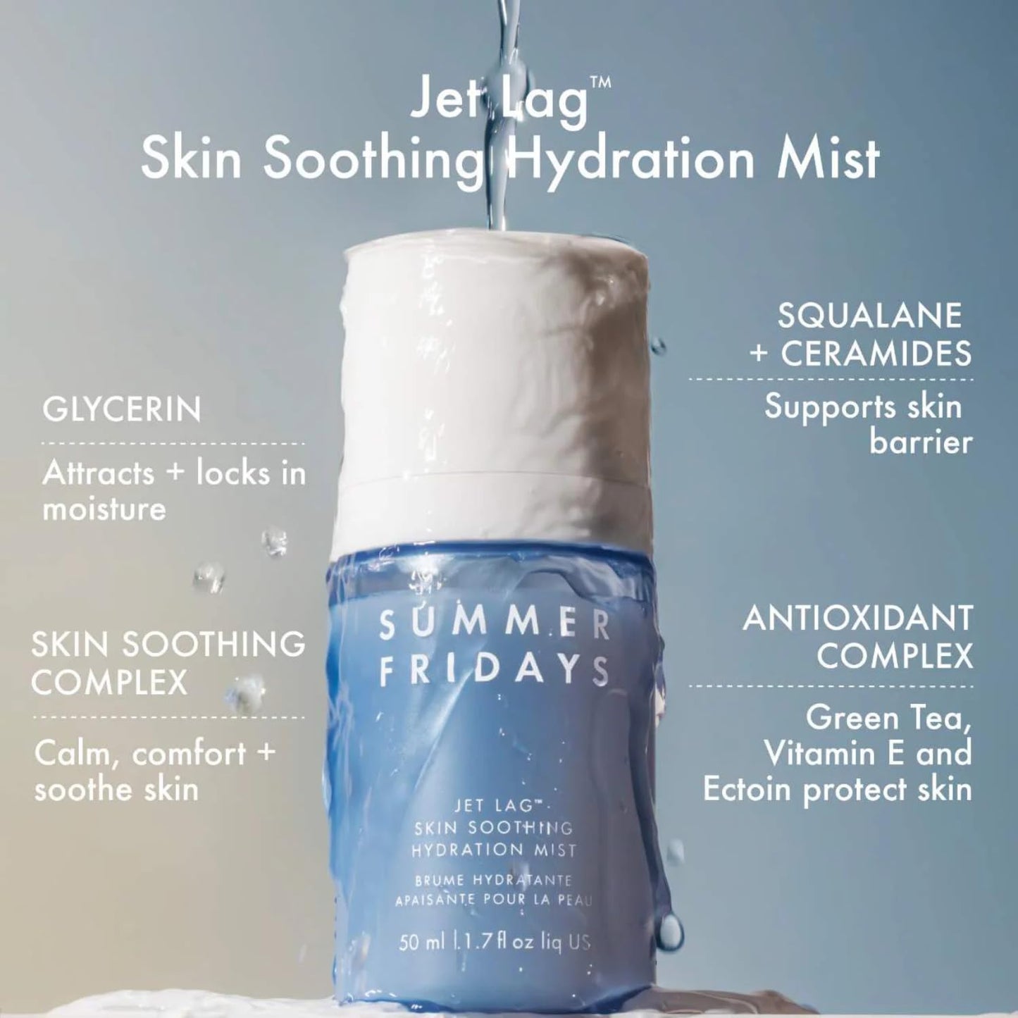 Summer Fridays Jet Lag Mini Skincare Set (4-Piece)