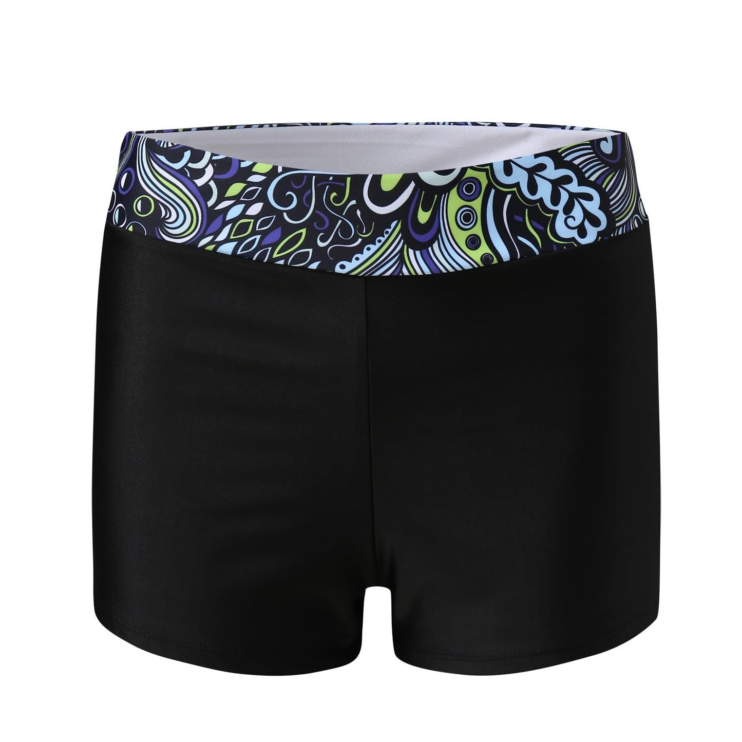 YRAETENM Tankini Swimsuits for Women Two Piece Bathing Suits Blouson Tank Top with Boyshorts Tummy Control Modest Swimsuits