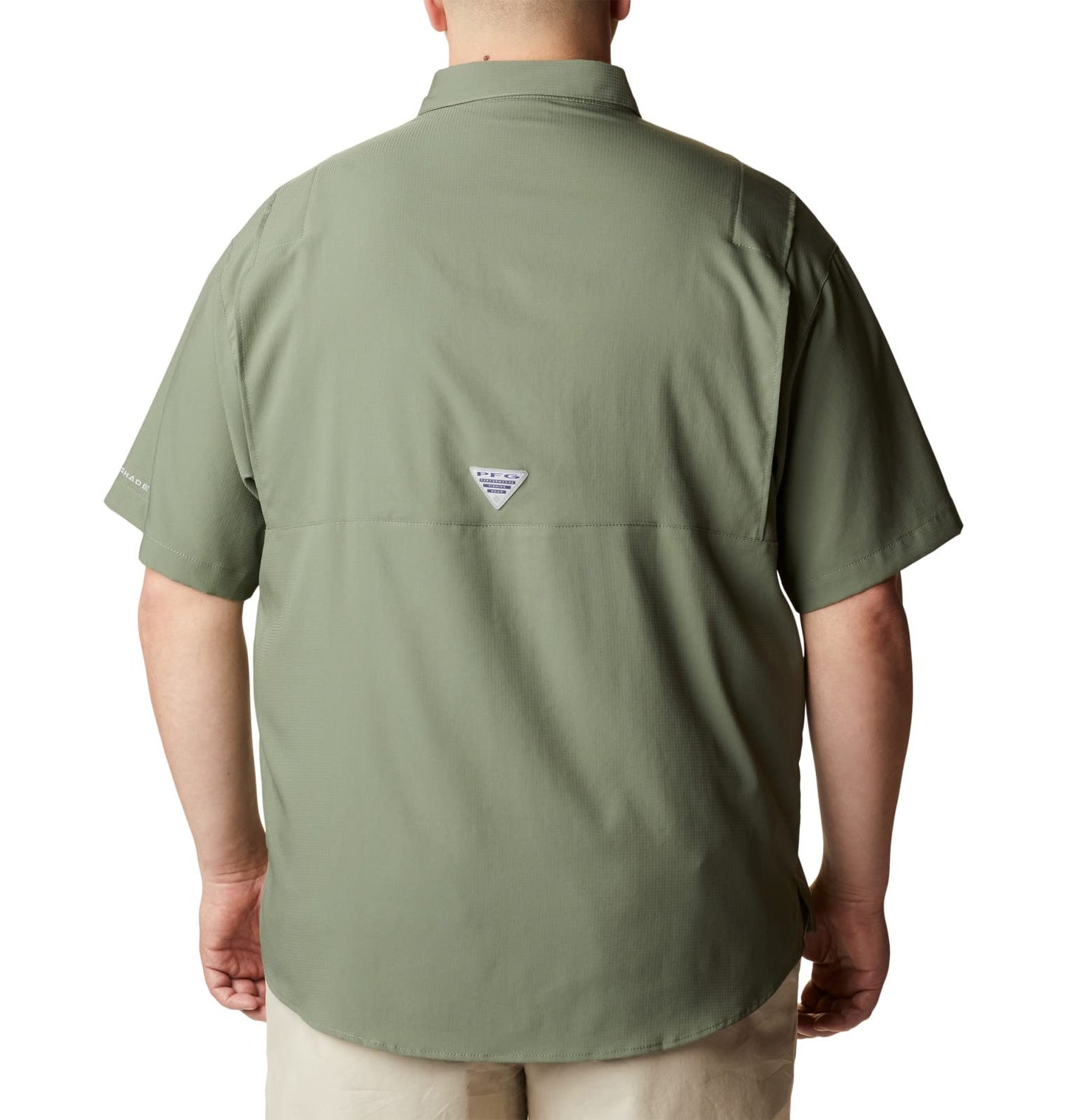 Columbia Mens PFG Tamiami II Short Sleeve Fishing Shirt, Cypress, Small