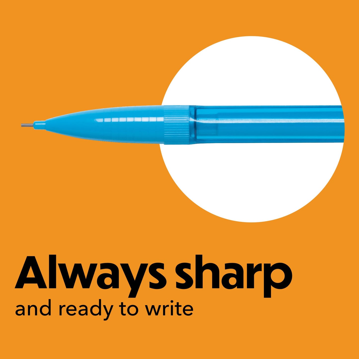 BIC Xtra Smooth Bright Edition Mechanical Pencils, 0.7 mm Medium Point,
