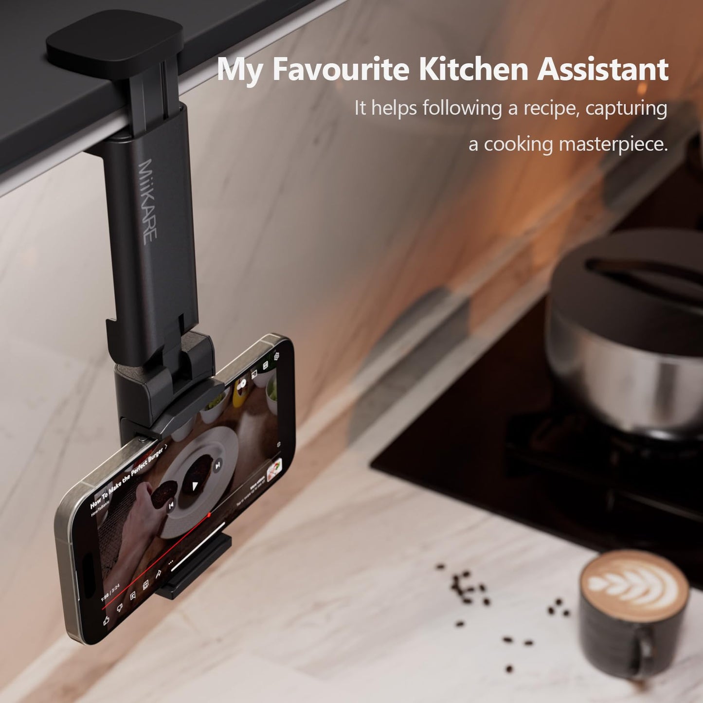 MiiKARE Airplane Phone Holder Mount