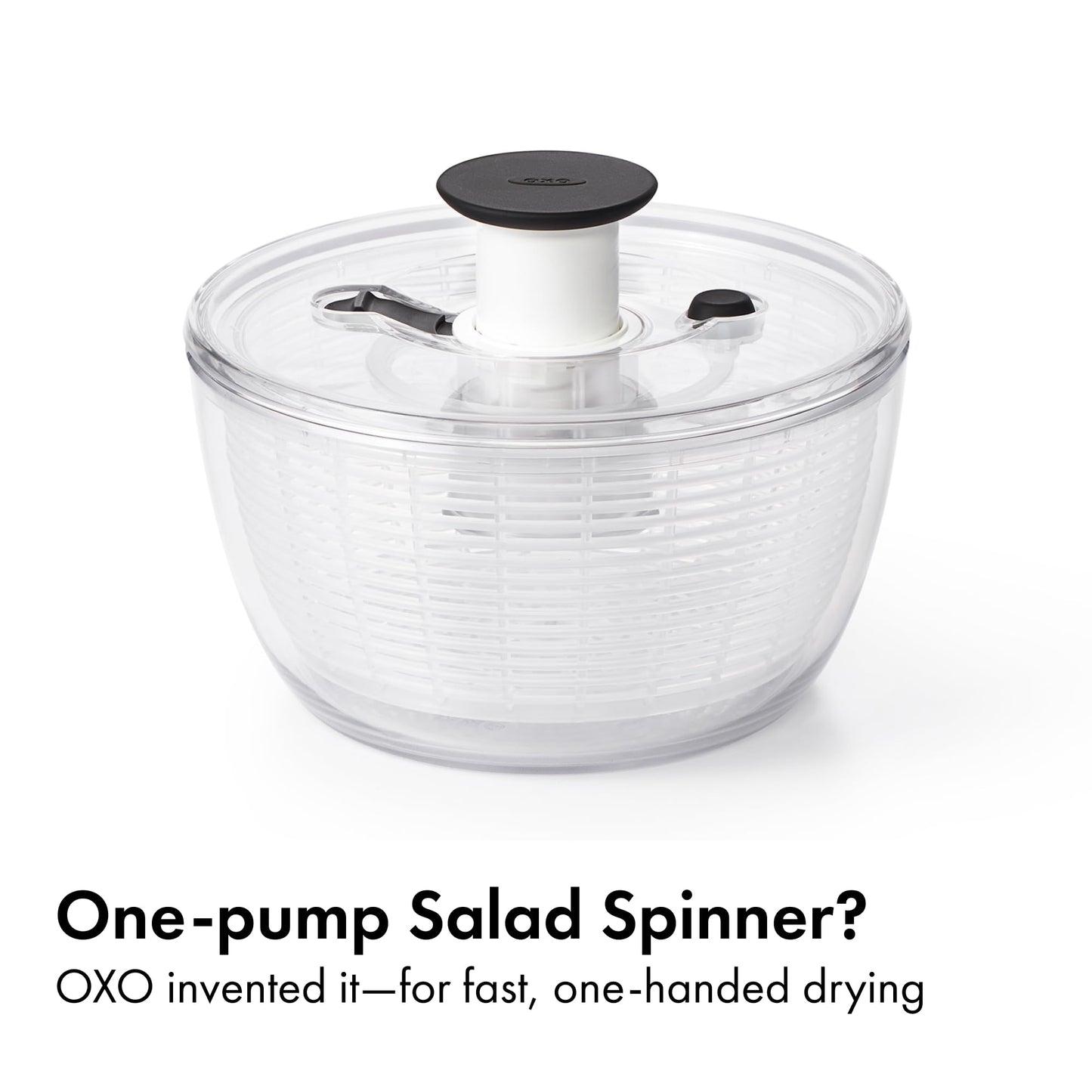 OXO Good Grips Little Salad & Herb Salad Spinner, Fruit Washer and Lettuce Spinner