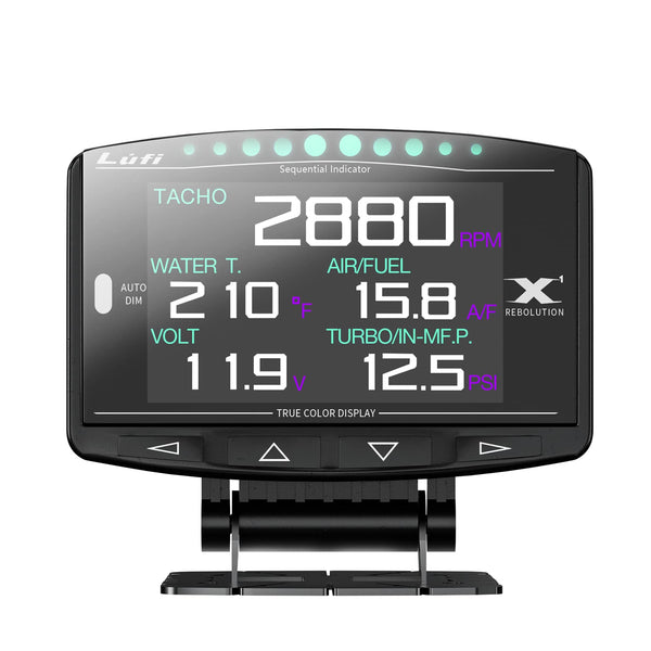 Lufi X1 OBD2 Gauge Display