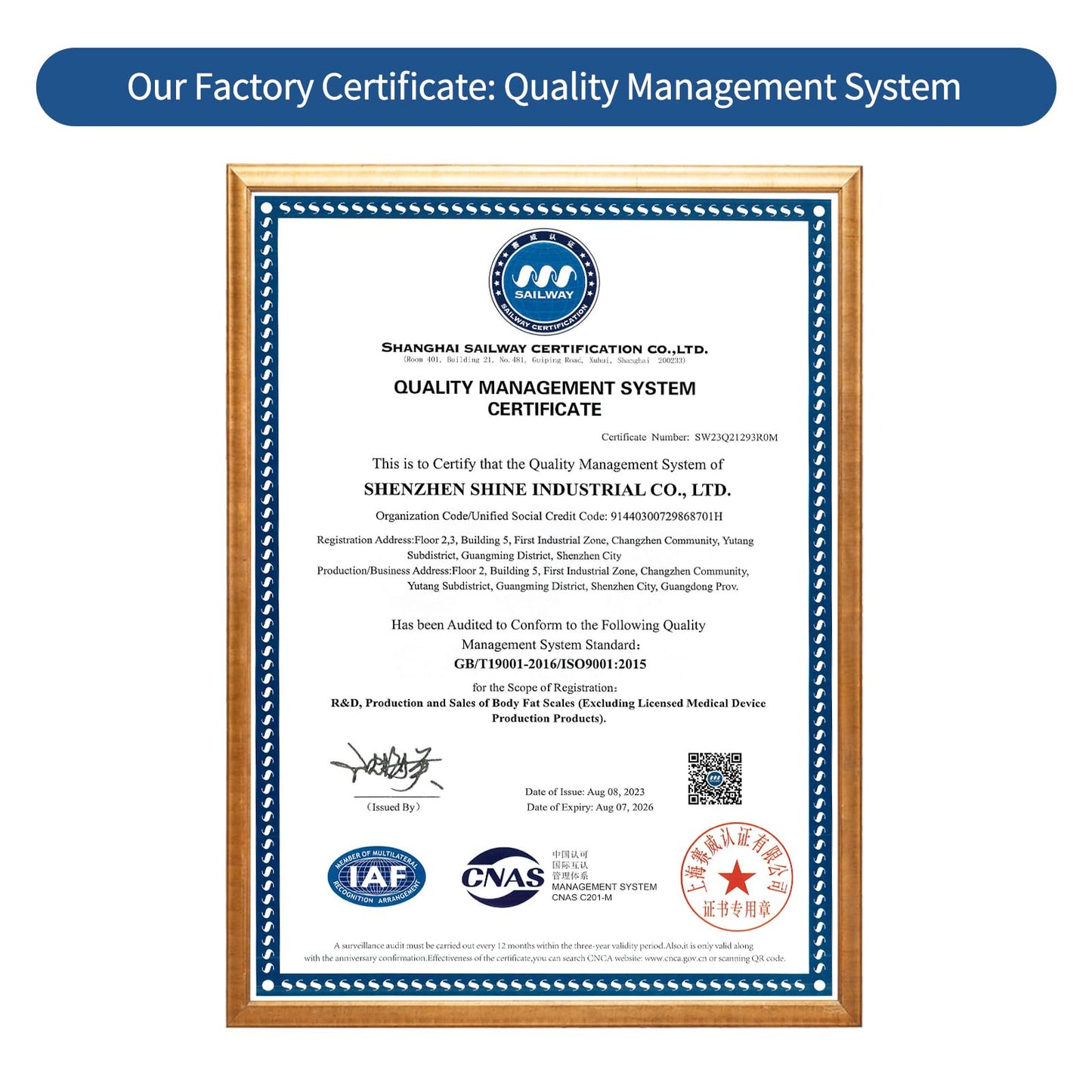 Vitafit Digital Bathroom Scale for Body Weight, Weighing Professional Since 2001, Clear LED Display and Step-On, 3*AAA Batteries Included, 400lb/182kg, Spray Silver Black