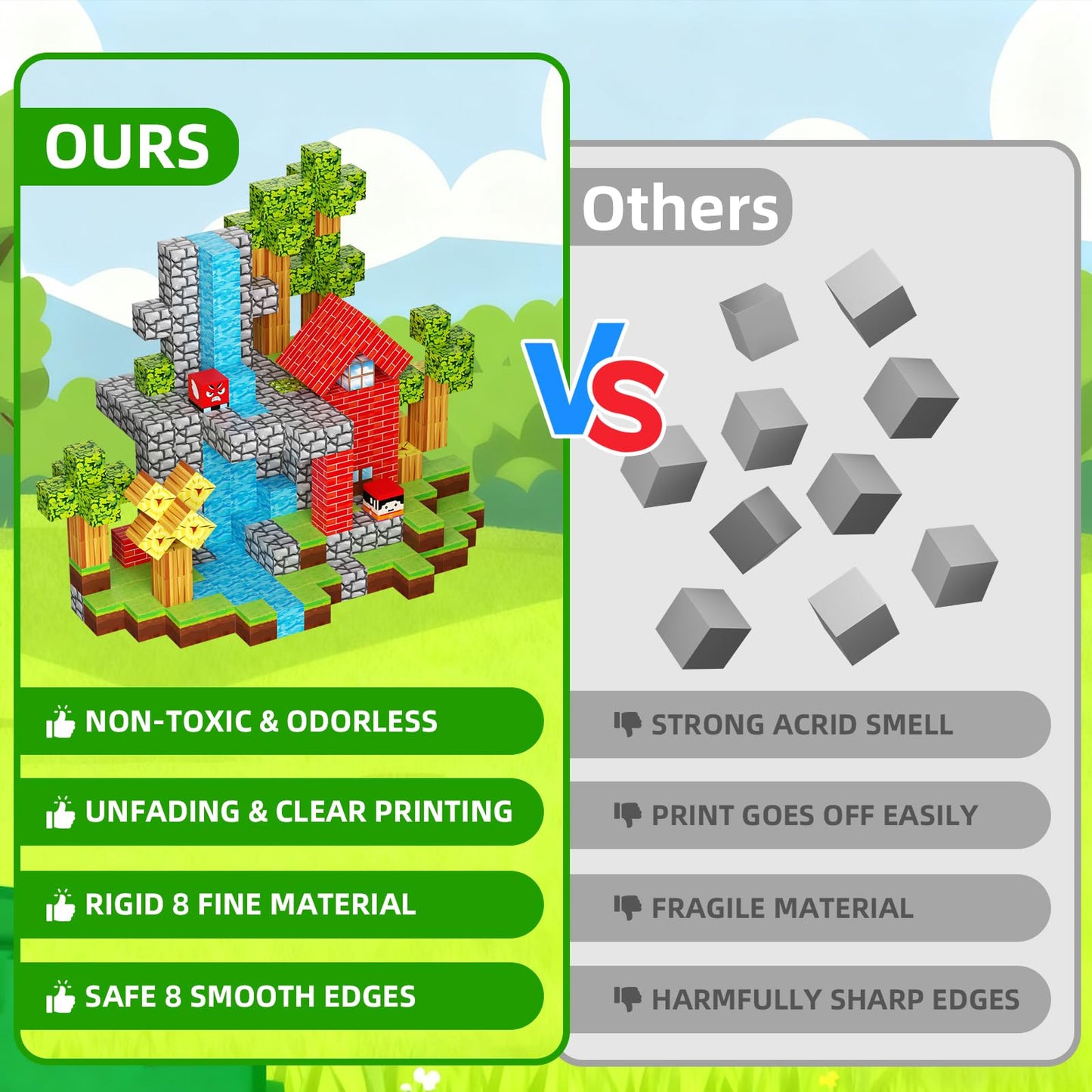 DUSH PACE Magnetic Building Blocks STEM Toys for Kids Ages 3-12 – 120 PCS Educational Construction Set with Storage Bag, Safe & Durable Learning Toys for Toddlers Children Boys Girls