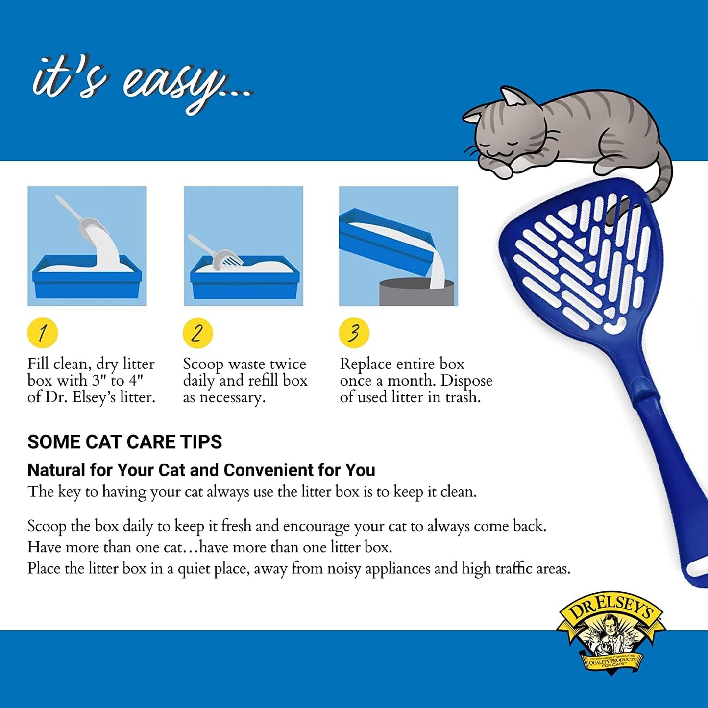 Dr. Elsey's Ultra Unscented Clumping Cat Litter, 40 lb
