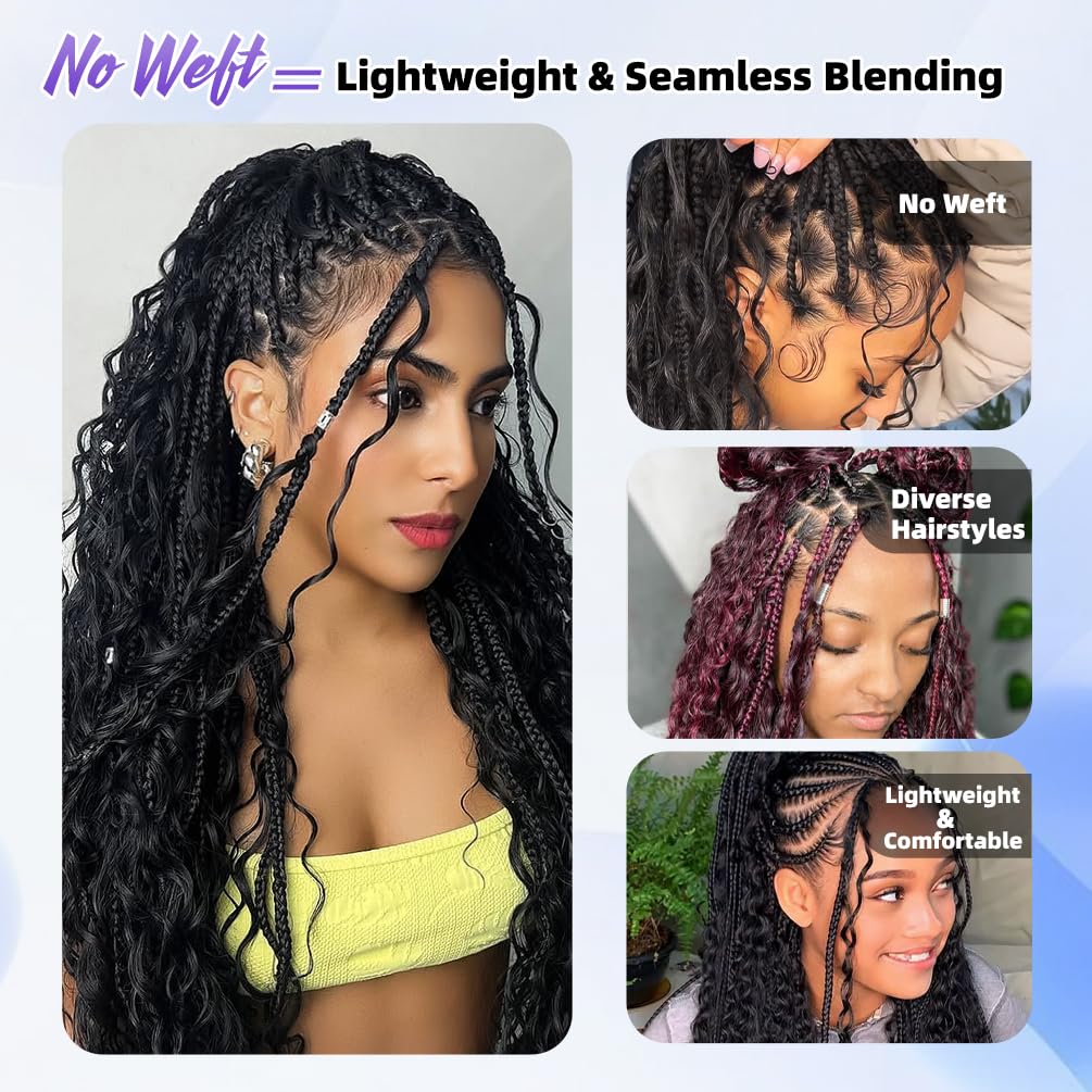 Deep Wave Human Braiding Hair for Boho Braids – 12 Inch 40g 1 Bundles/Pack Auburn Ginger, 100% Unprocessed 12A Brazilian Virgin Hair Bulk, No Weft, Wet & Wavy Curly Knotless Extensions