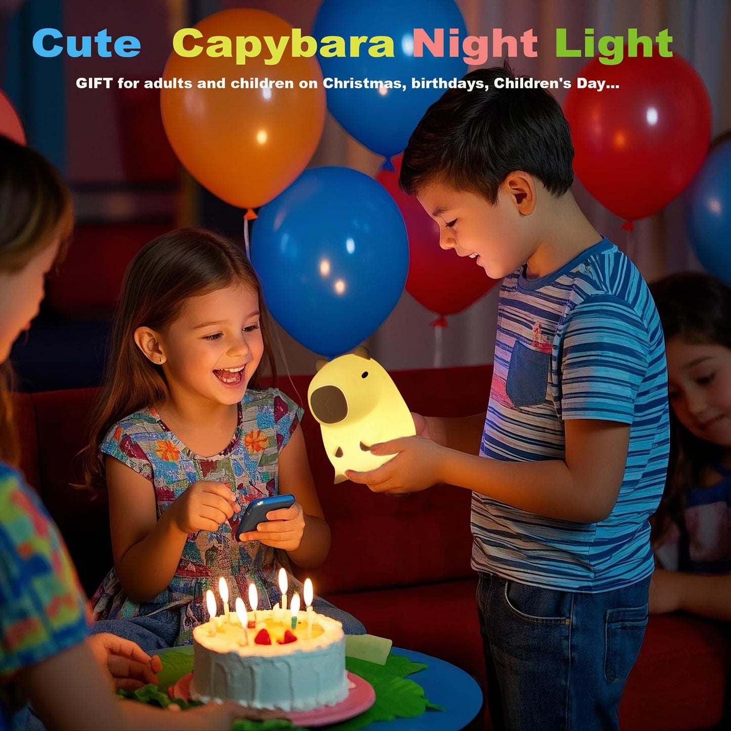 Dreaming My Dream Capybara Night Light, LED
