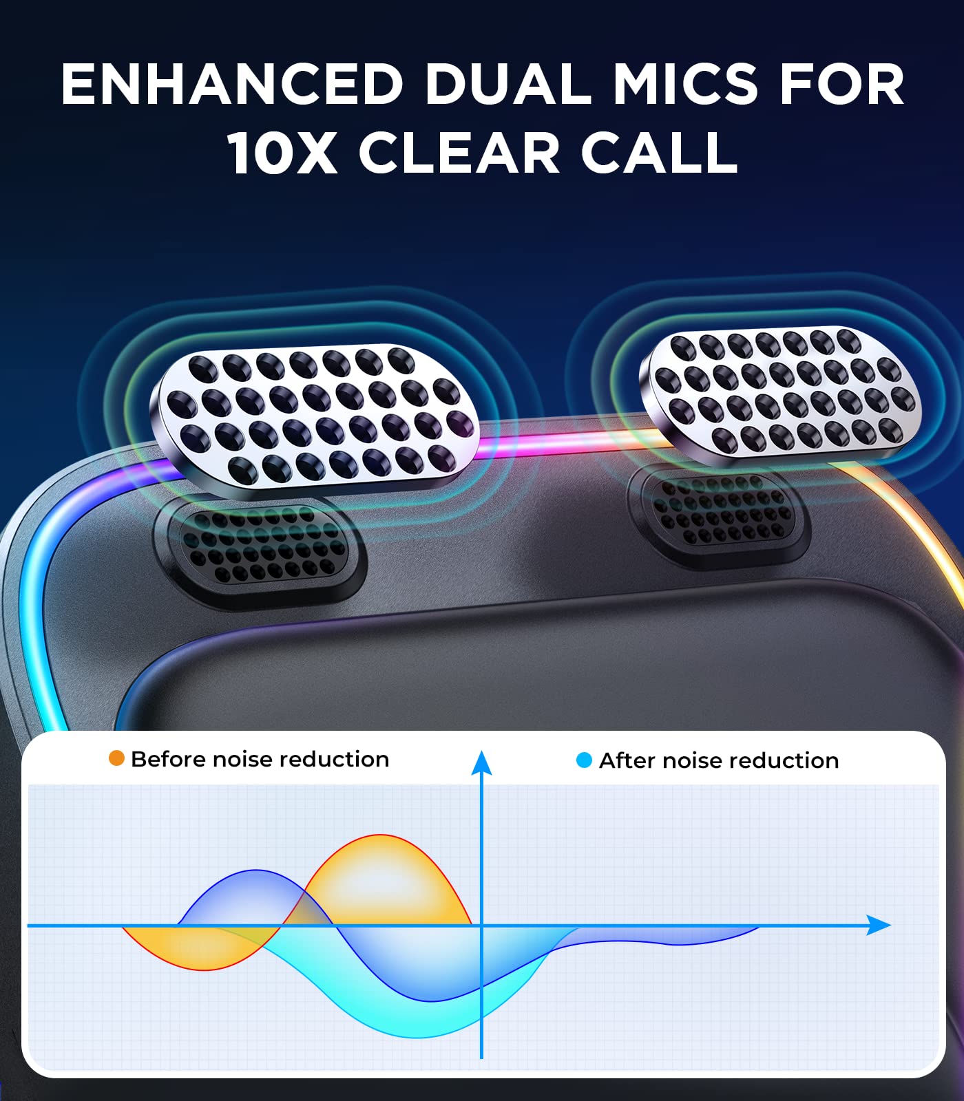 JOYROOM Bluetooth 5.4 AUX Car Adapter[2026 Upgrade] [Stronger Dual Mics& Noise Cancellation] [Multifunction Button& Plug-and-Play] Bluetooth Receiver for Car Music/Hands-Free Calls/Stereo Audio, Black