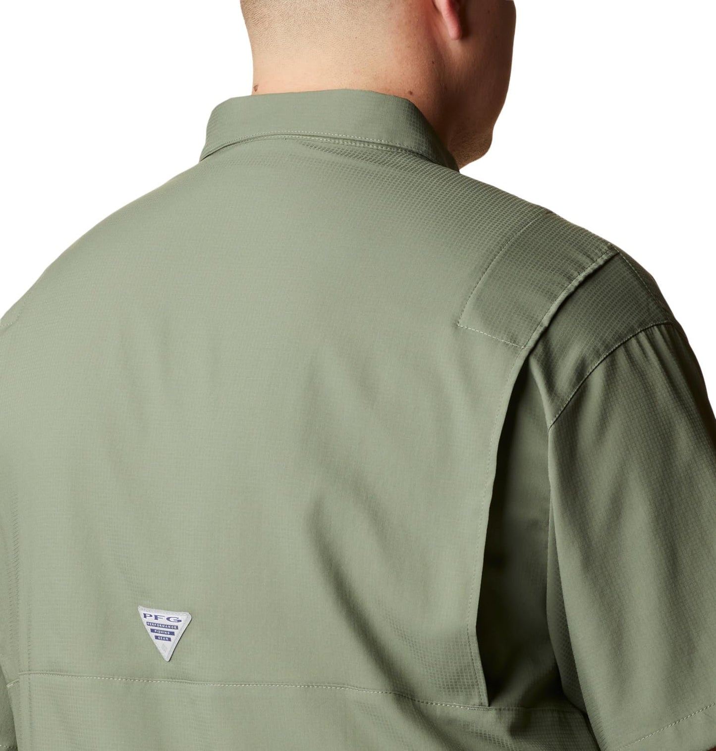 Columbia Mens PFG Tamiami II Short Sleeve Fishing Shirt, Cypress, Small