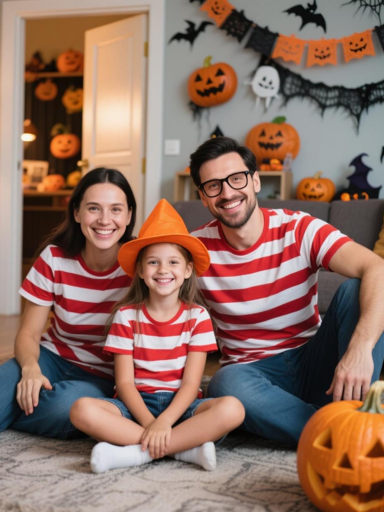 Funny World Mens Red and White Striped Shirt Cotton Short Sleeve Casual T-Shirts, Red and White, 3X-Large