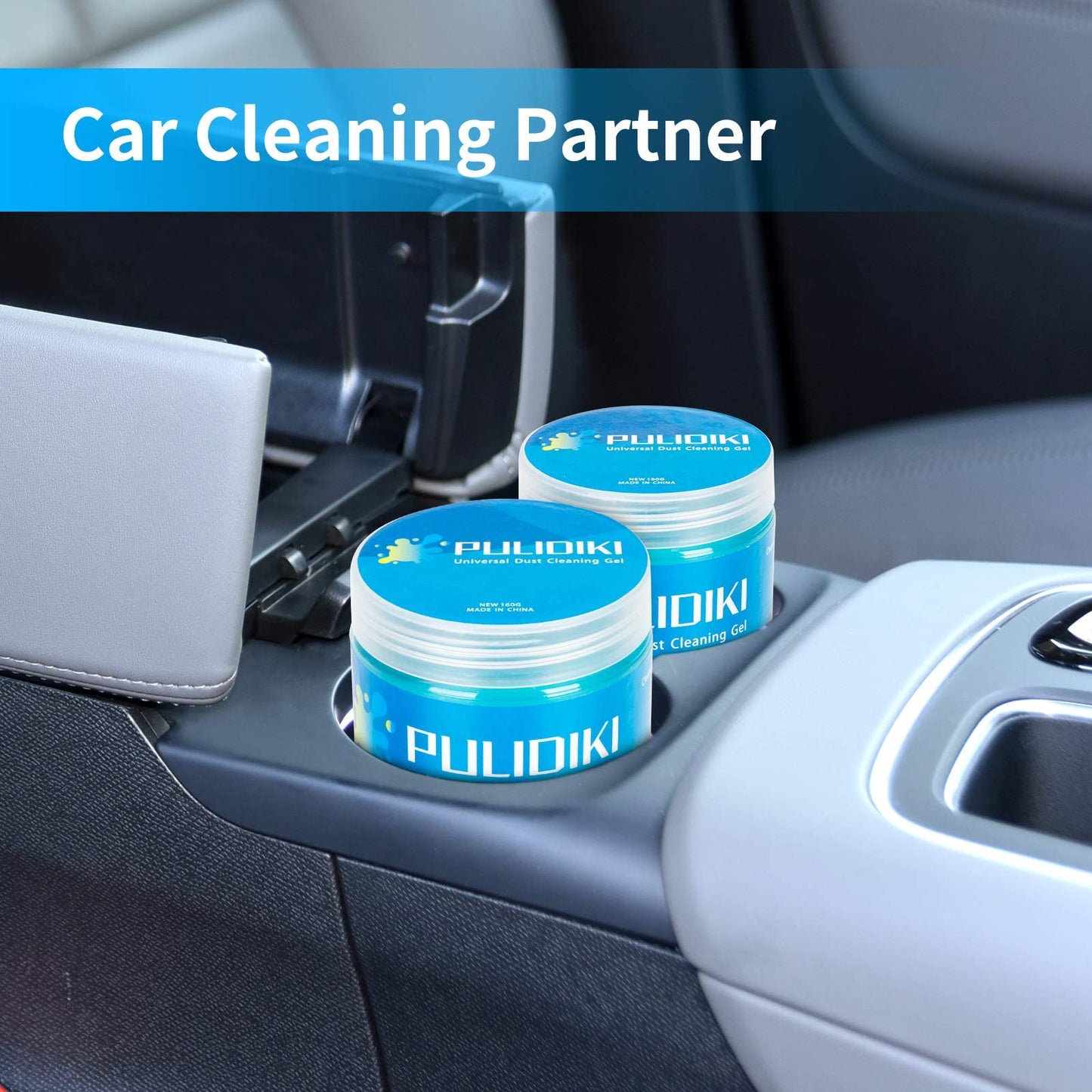 PULIDIKI Car Cleaning Gel Clean Putty Car Interior Cleaner Slime Auto Detail Tools Kit Supplies Car Accessories Christmas Stocking Stuffers Gifts for Men Women White Elephant Gifts Adults Teens