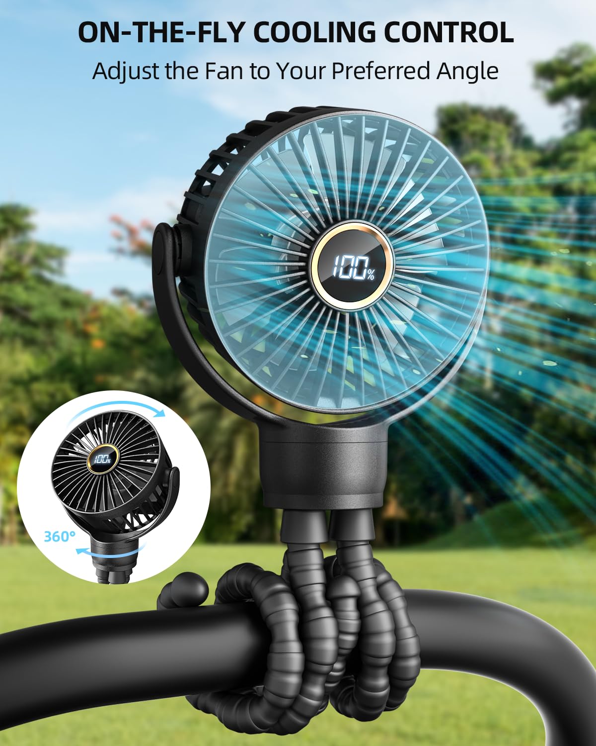 Small Rechargeable Personal Fan