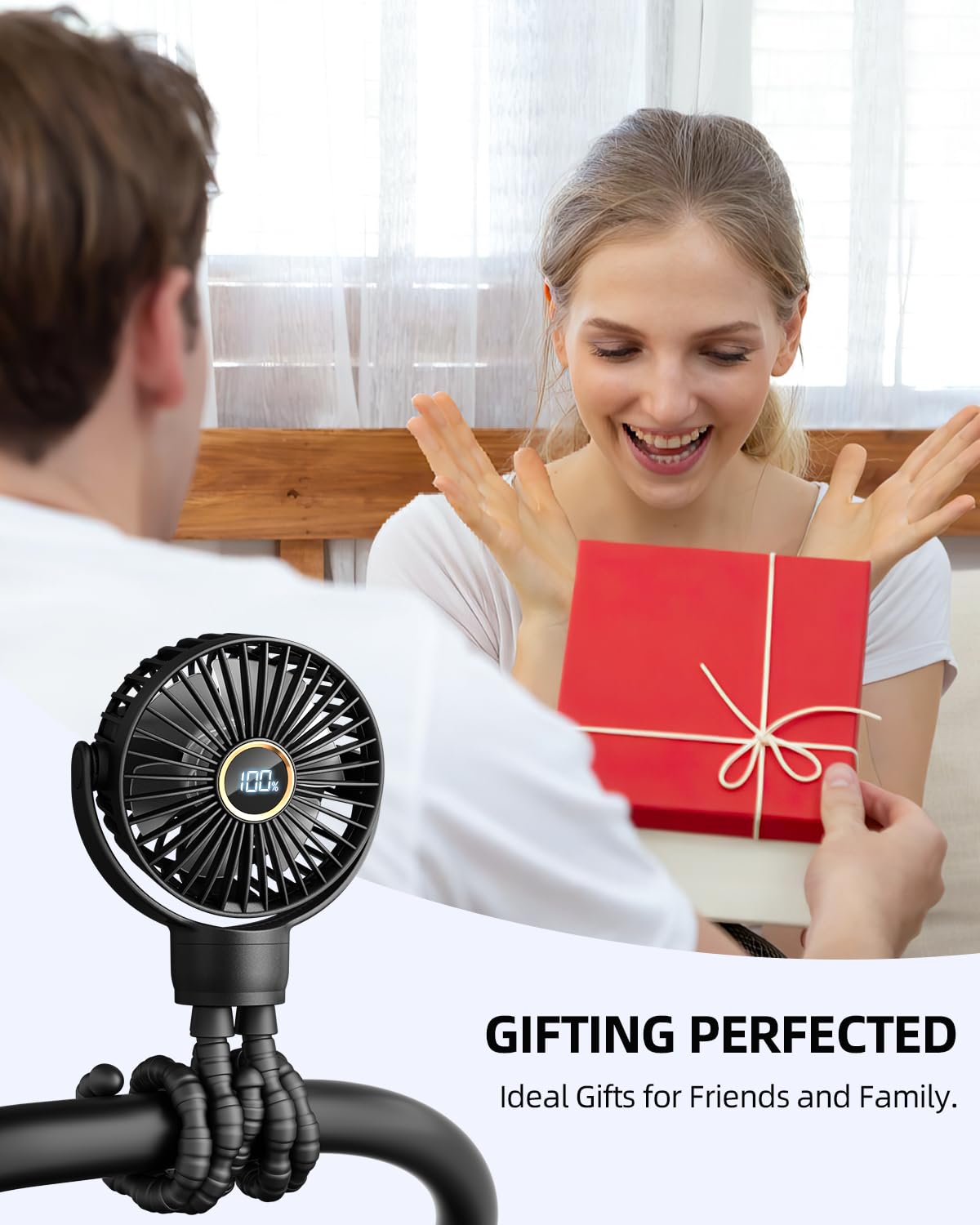 Small Rechargeable Personal Fan