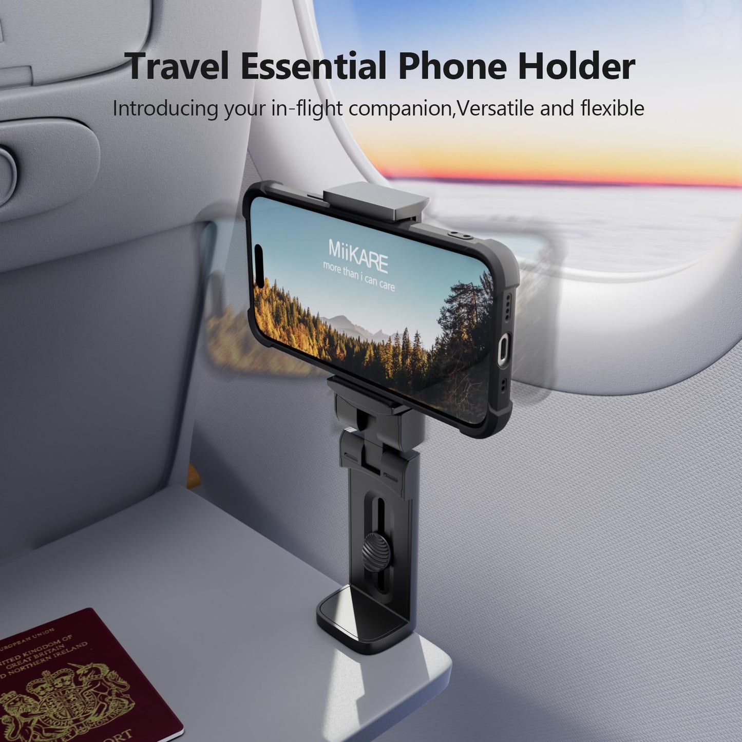 MiiKARE Airplane Phone Holder Mount