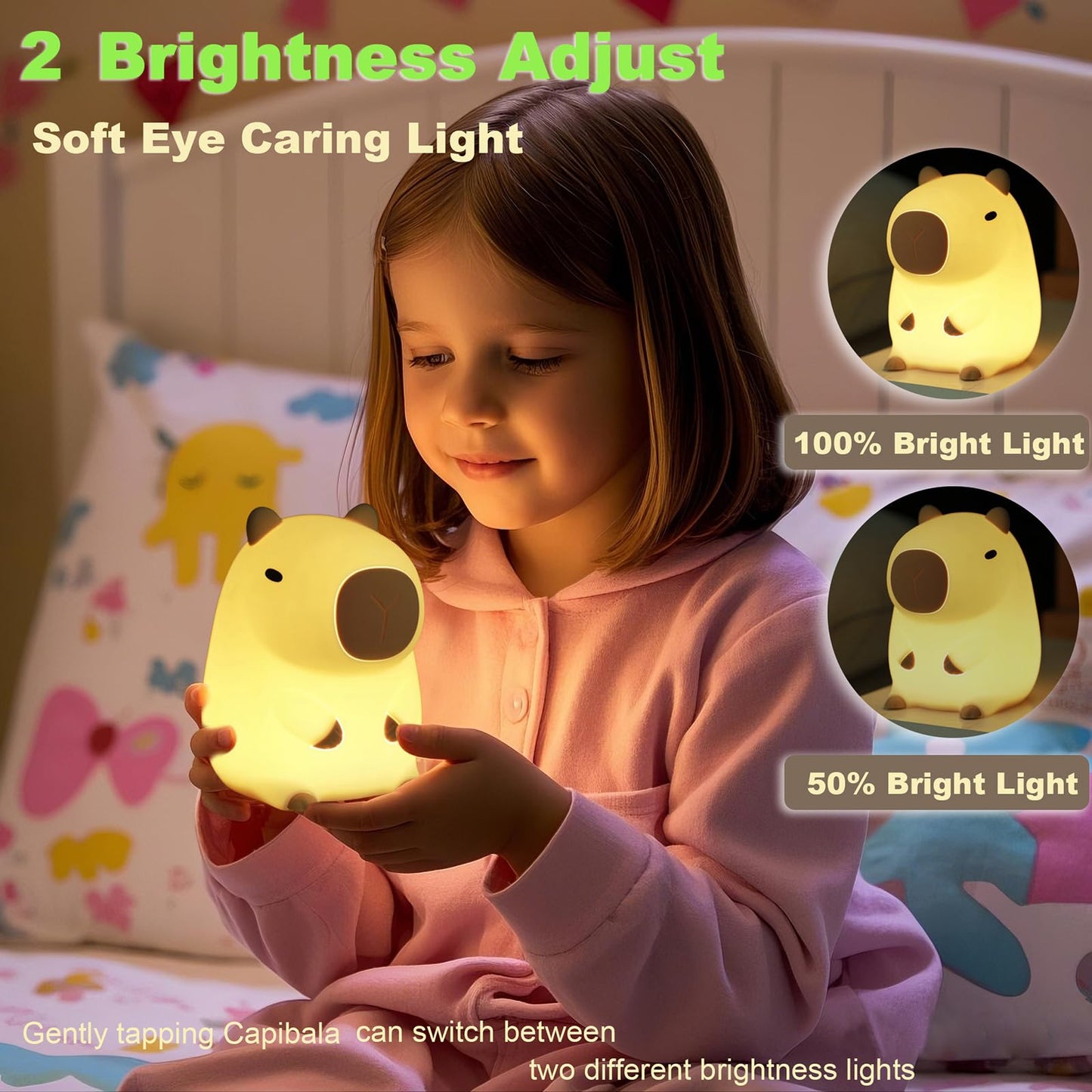 Dreaming My Dream Capybara Night Light, LED