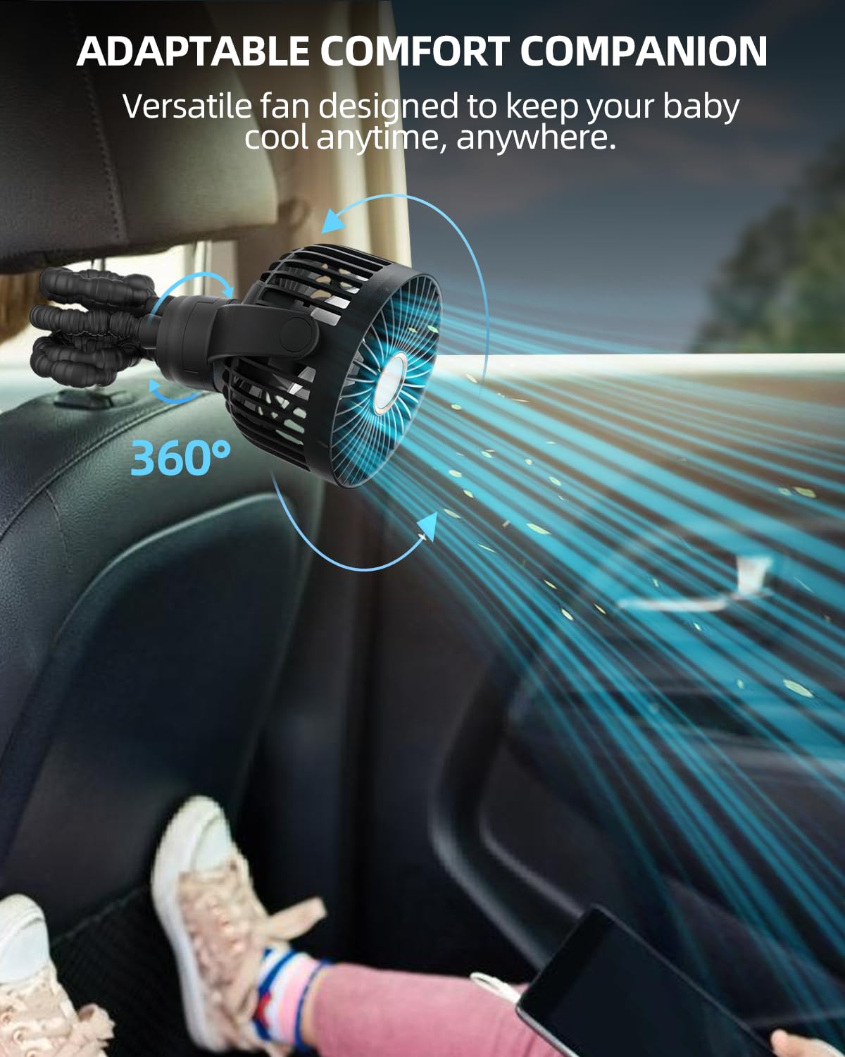 Small Rechargeable Personal Fan
