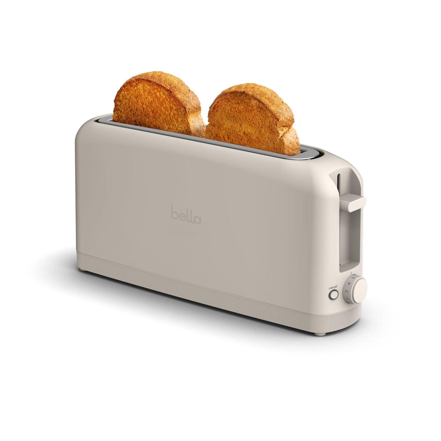 Bella Fits-Anywhere Slim Toaster, Oatmilk
