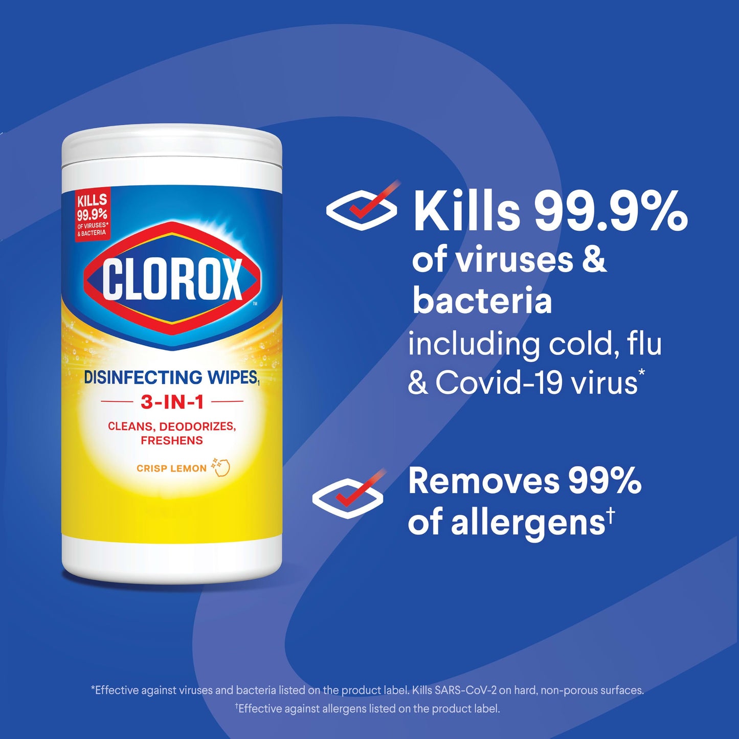 Clorox Disinfecting Wipes, 75 Count Each, Pack of 3 (Package May Vary)