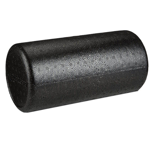 Amazon Basics High Density Foam Roller for Exercise and Recovery, 12 Inches, Black