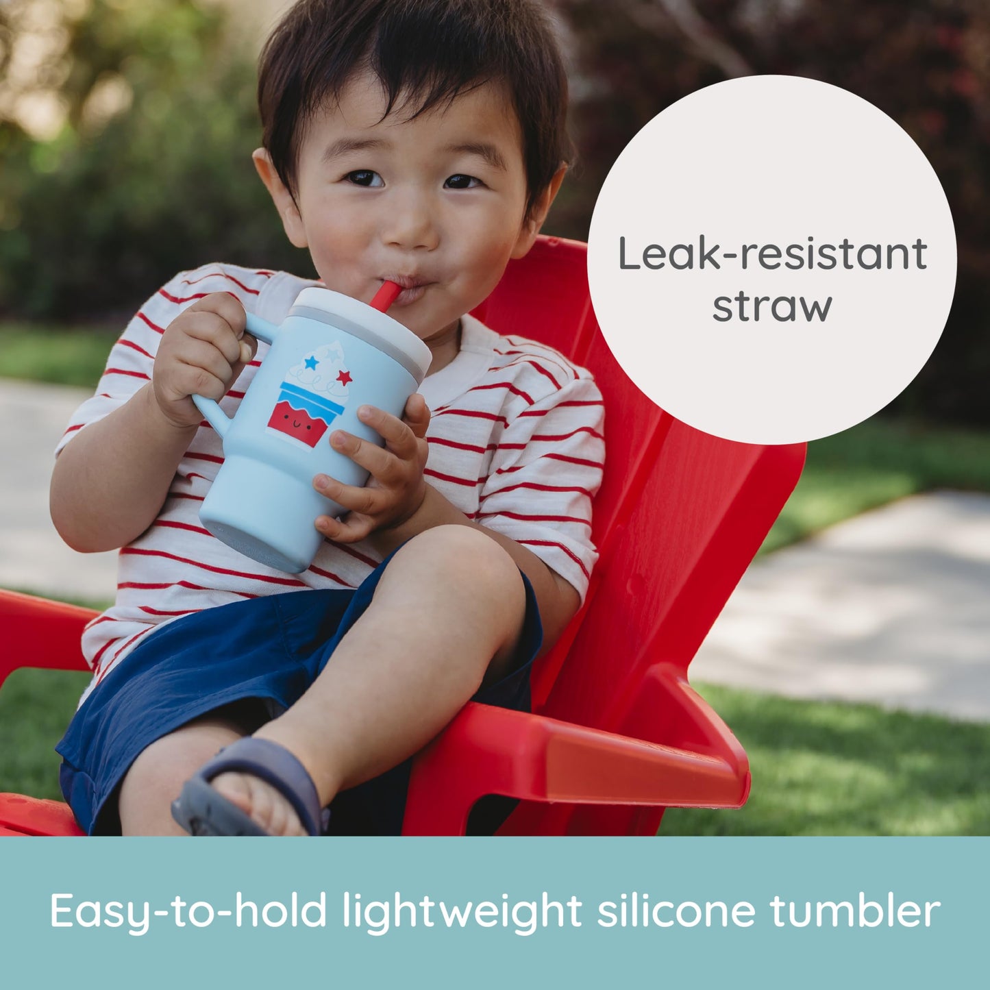 Infantino My 1st Tumbler Sippy Cup, Ice Cream