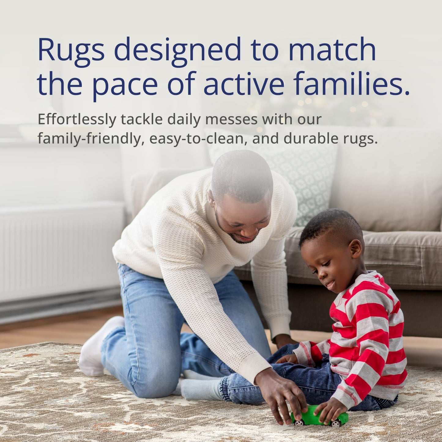 Abani Oriental & Vintage Area Rug - 4'x6' Brown Rectangle Rug for Living Room & Bedroom - Alara Vintage Collection