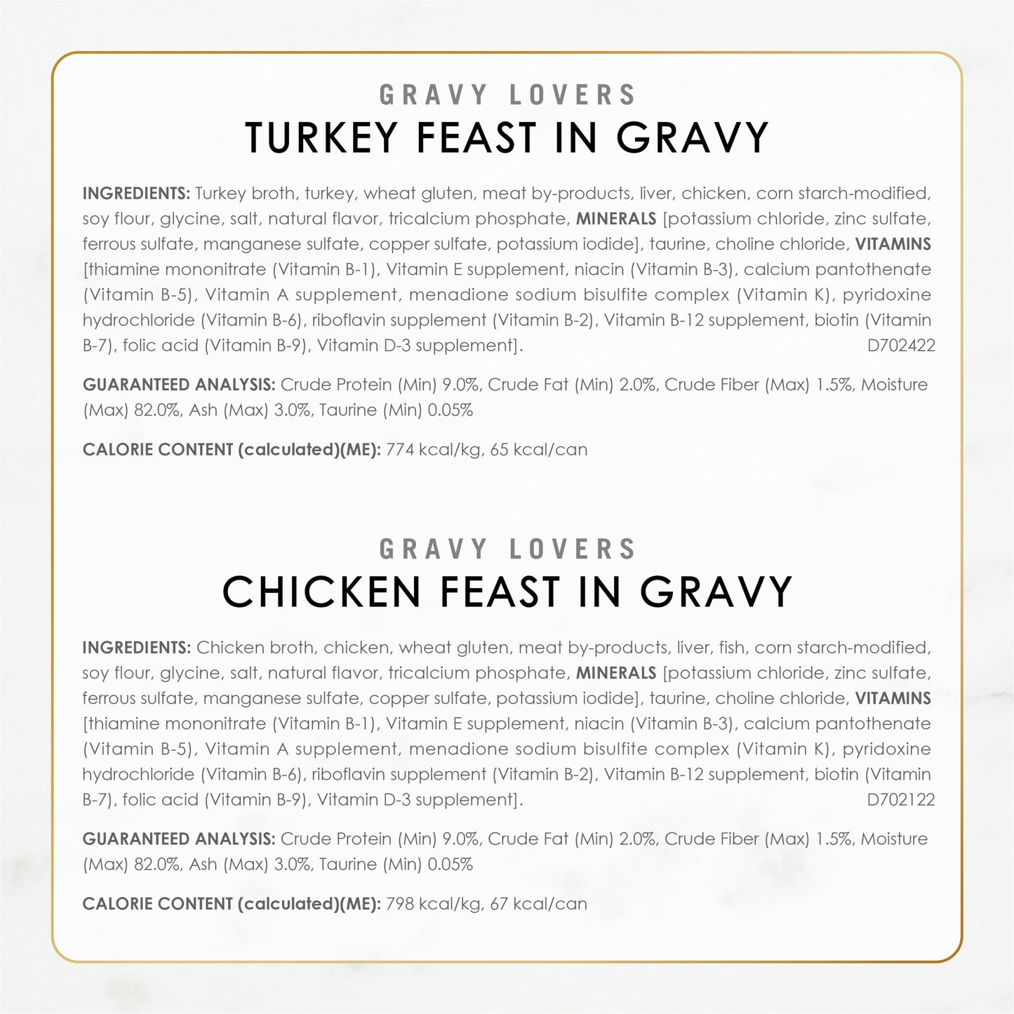 Purina Fancy Feast Gravy Lovers Variety Pack (24-Count)