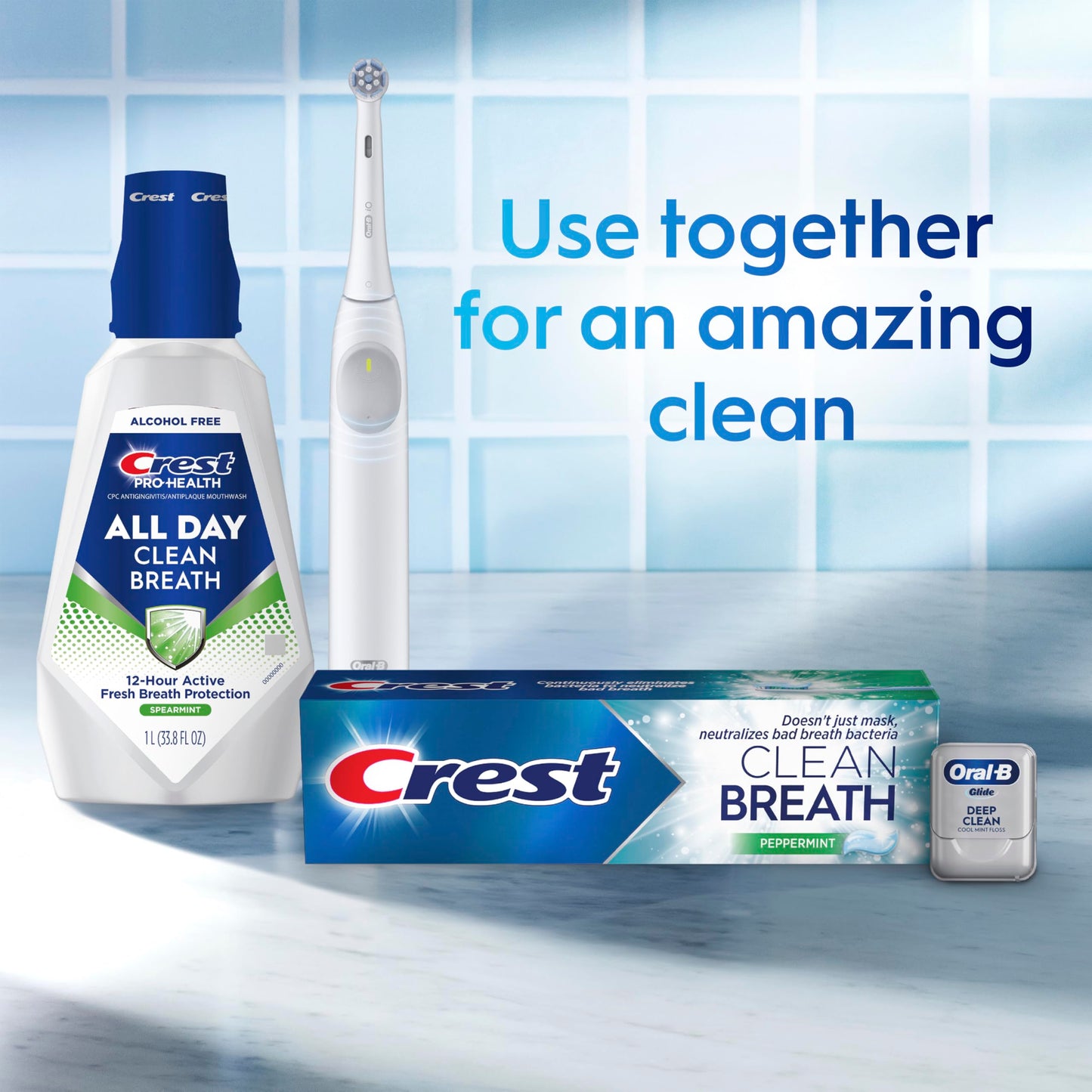 Crest Toothpaste Clean Breath Peppermint 4.6oz – Neutralizes Bad Breath, Antibacterial Protection, Fights Cavities, Freshens Breath, Gently Whitens