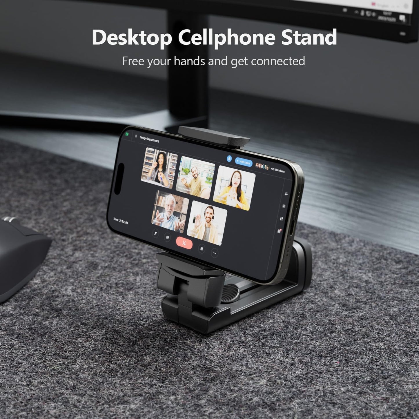 MiiKARE Airplane Phone Holder Mount