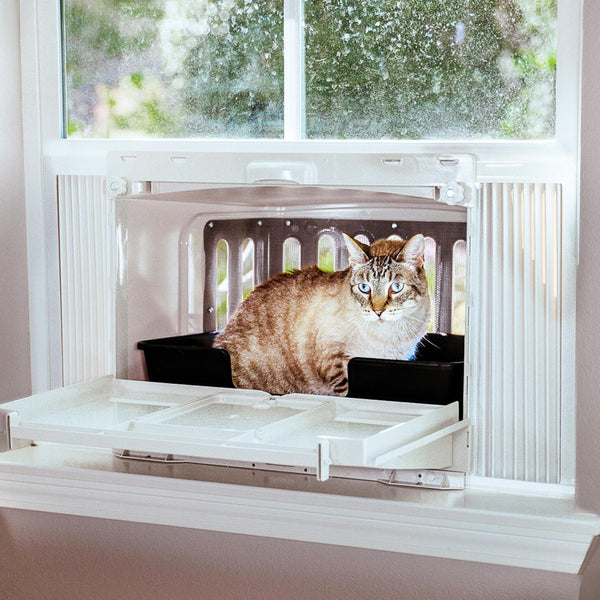 VistaLoo Window Catio & Litter Box