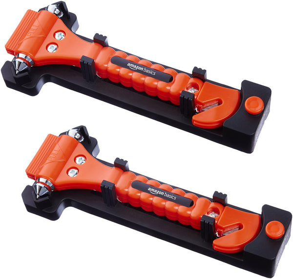 Amazon Basics Seat Belt Cutter & Window Hammer