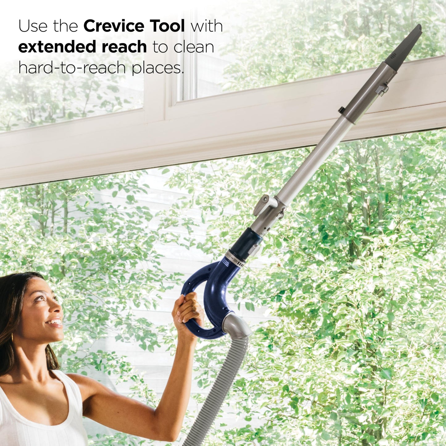 Shark Upright Vacuum, Navigator Lift-Away Deluxe with Large Dust Cup Capacity, HEPA Filter, Swivel Steering, Upholstery Tool & Crevice Tool, Blue, NV360